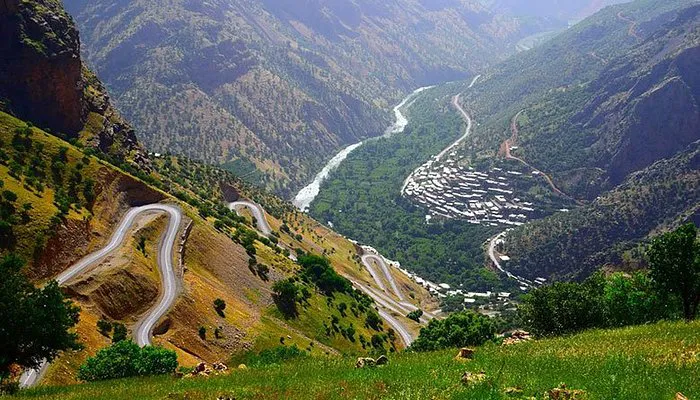کوه‌ها و آبشارهای کردستان عراق